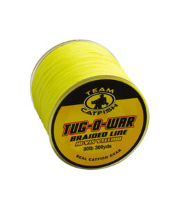 Yellow Braided Fishing Line | 300 Yd Spool