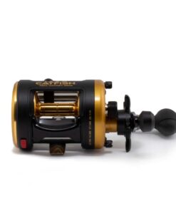 Gold Ring 400 size Casting Reel w power handle